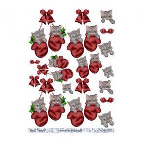 3D ark Kat i julesok M24