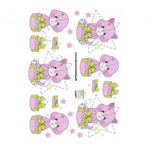 3D ark Kattebamse, lyserd M43