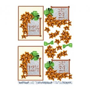 3D ark Kobberbryllup 12,5r M1