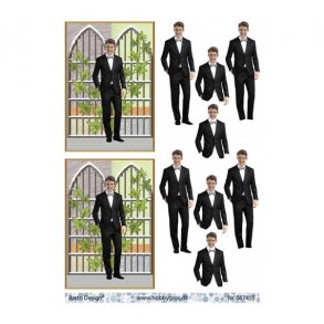 3D ark konfirmand, dreng M39