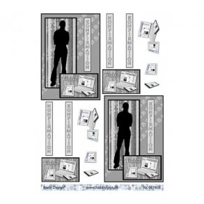 3D ark konfirmand, dreng M39