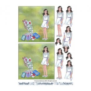 3D ark konfirmandinde, mrkt hr M37