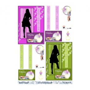 3D ark konfirmation pige M24