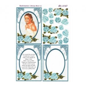 3D ark konfirmation pige M9