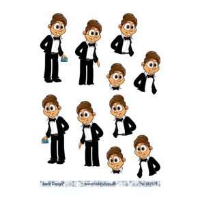 3D ark Konfirmationsdreng M15A