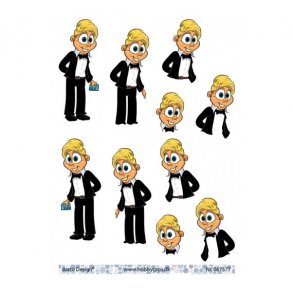 3D ark Konfirmationsdreng M15A