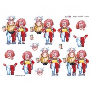 3D ark ldre par i campingtj M41