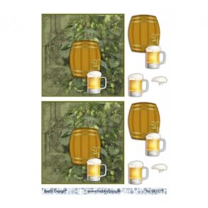 3D ark l m. Humlebaggrund M15A