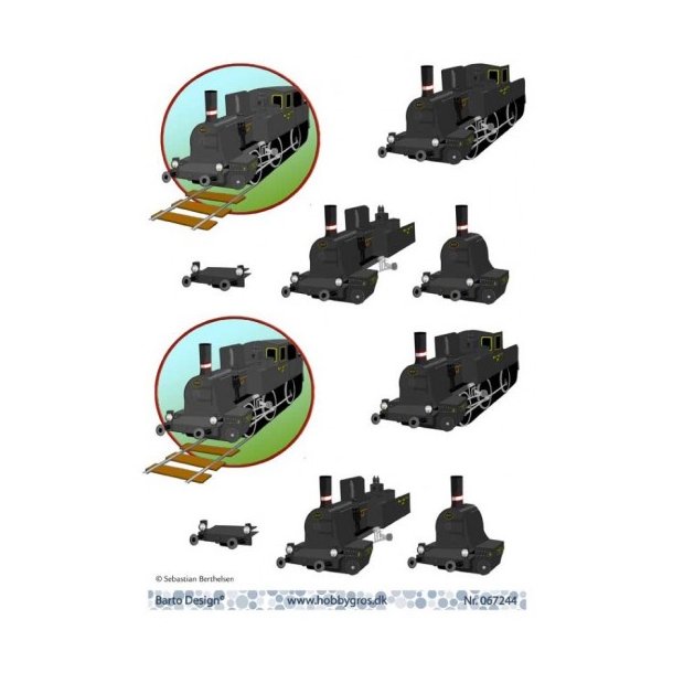 3D ark lokomotiv M15A