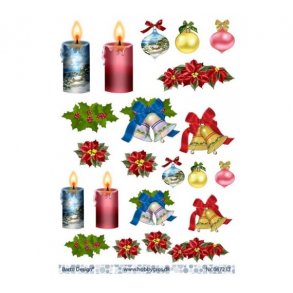 3D ark lys & klokker M15