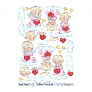 3D ark lyserd engel p sky M33