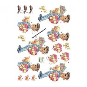 3D ark Mand p� frierf�dder M3