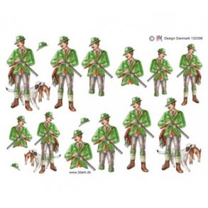 3D ark Mand p� jagt M25