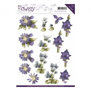 3D ark Marieke 10669 blomster M40