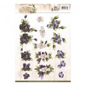 3D ark Marieke 10903 Julerose M3