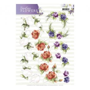 3D ark Marieke 11082 Blomster M46