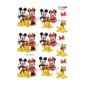 3D ark Mickey, Minni & Fedtmule M10