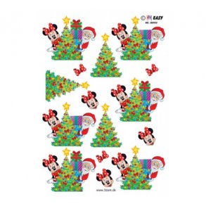 3D ark Minnie & julemand M44