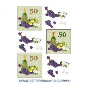 3D ark Mrkedag guldbryllup 50 r M45