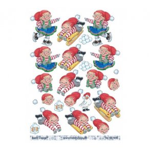 3D ark Nissedreng og nissepige M42