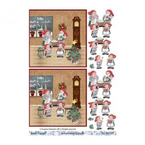 3D ark nissefamilien hygger M33