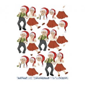 3D ark nissefar & nissemor danser M33