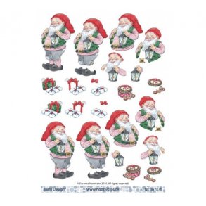 3D ark nissefar med lygte M33