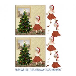 3D ark nissemor danser om juletr M33