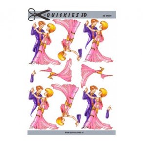 3D ark par som danser M9