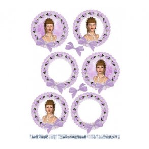 3D ark pige i ramme M15A