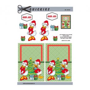 3D ark Q Anders And & Andersine ved juletr M17