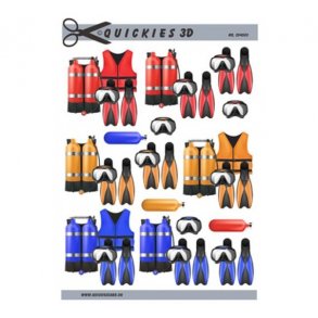 3D ark Q Dykker udstyr M30