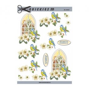 3D ark Q fugle ved vindue M32