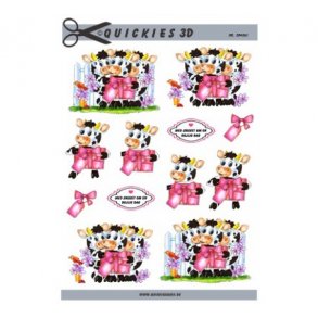 3D ark Q ker med gave M40