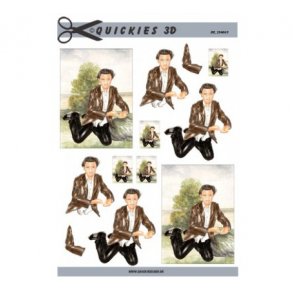 3D ark Q konfirmation dreng M10