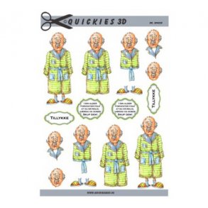 3D ark Q ldre mand i morgenkbe M38