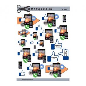 3D ark Q Mobil & facebook M2