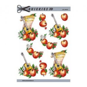 3D ark Q Noder og guitar M13