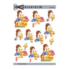 3D ark Q Skolepige M2