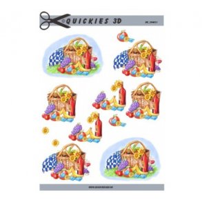 3D ark Quickers madkurv M12