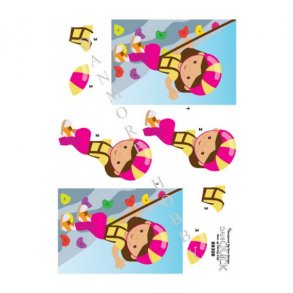 3D ark Rapelling pige M40