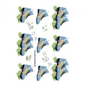 3D ark rullesk�jter bl� M19