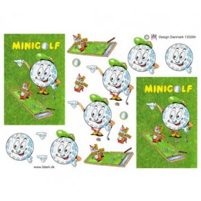 3D ark Sjov minigolf M17