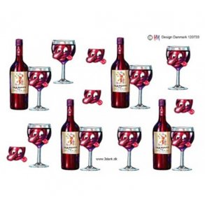 3D ark Sjovt rdvindglas M46