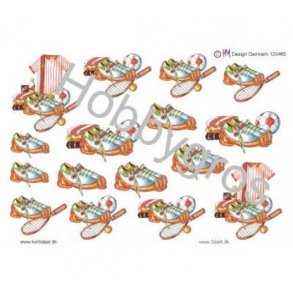 3D ark sko til sport M19