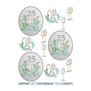 3D ark Slvbryllup/25 r M14