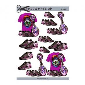 3D ark snakeboard pige M2