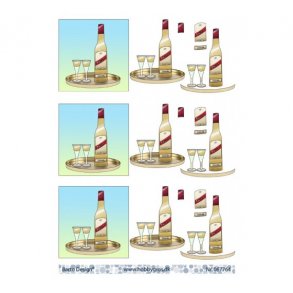 3D ark Snaps og glas M39