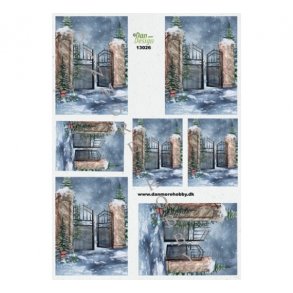 3D ark snelandskab M16