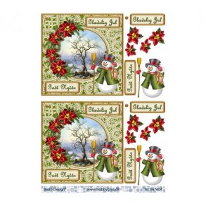 3D ark snemand & julestjerne M37